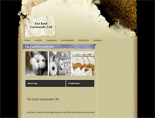 Tablet Screenshot of fareastgarment.com